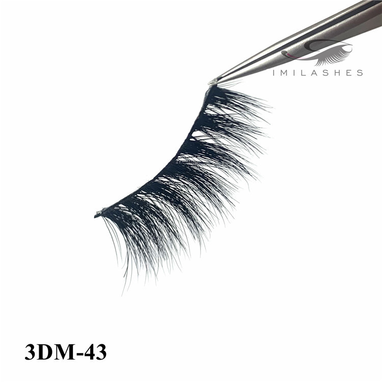 3D mink eyelash application and russian lashes buy-D